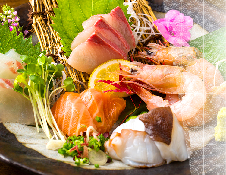 お造り五種盛り