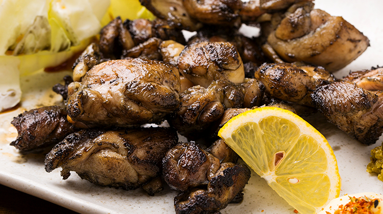桜島どり 炭火焼